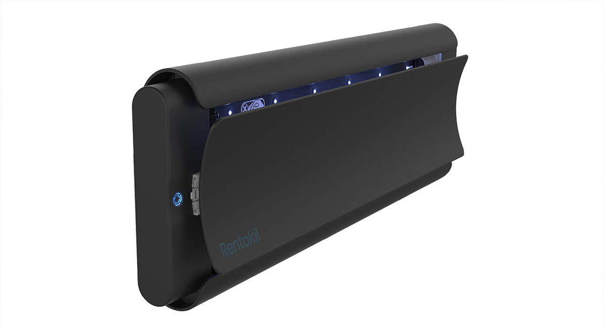 LED fly control slim black